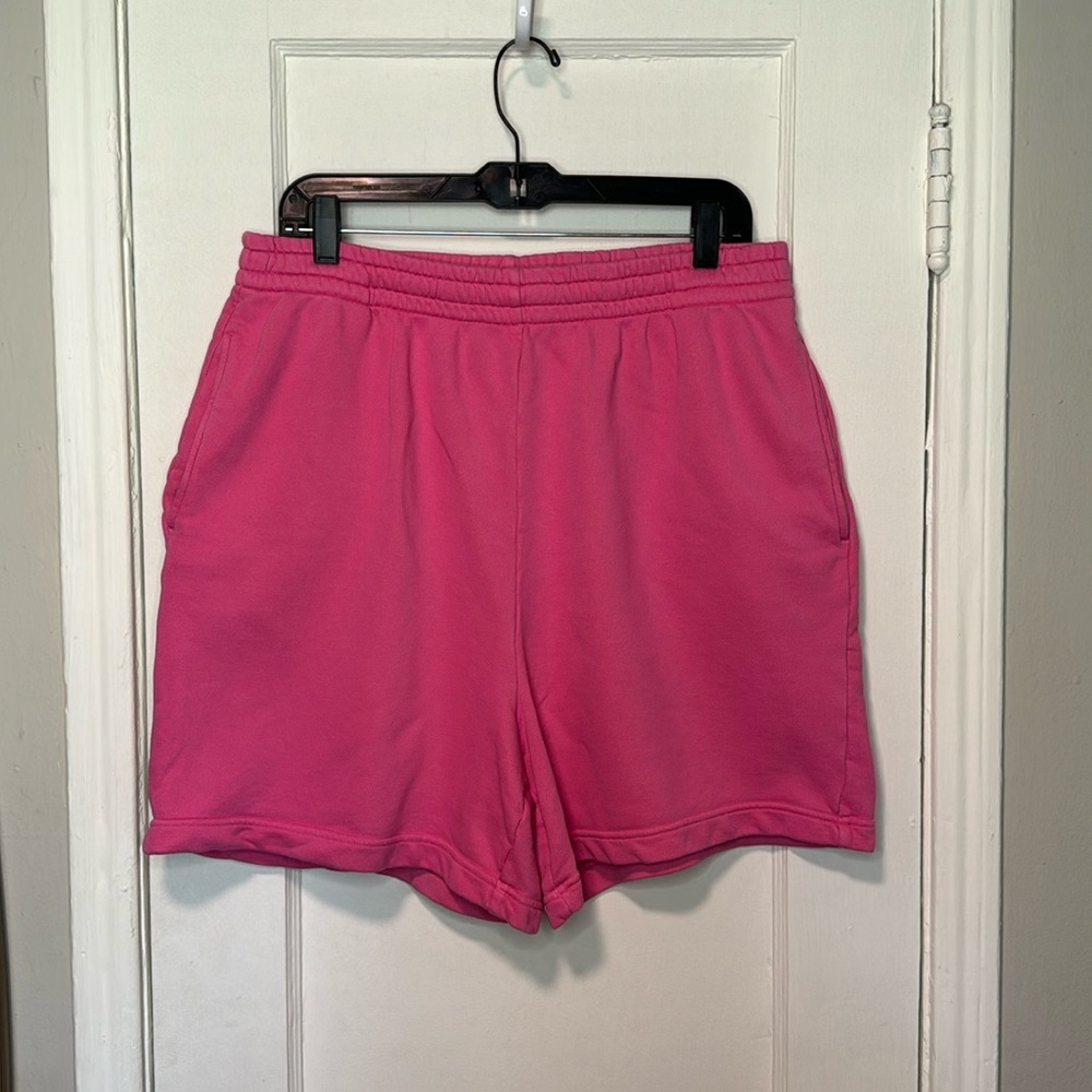 Skims Cotton Fleece Oversized Shorts